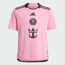 Load image into Gallery viewer, adidas Inter Miami CF 24/25 Youth Messi Home Jersey JE9743 Pink/Black