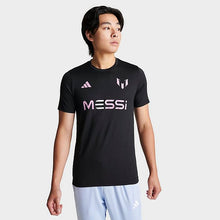 Load image into Gallery viewer, Adidas Messi Inter Miami CF Pregame Tee JF4315 BLACK/PINK