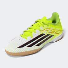 Load image into Gallery viewer, adidas F50 League Indoor Kids Soccer Shoes JR9019