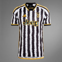 Load image into Gallery viewer, adidas Juventus Home Jersey Adult 2023/24 HR8256 Black/White/Yellow