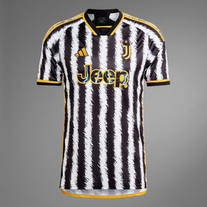 adidas Juventus Home Jersey Adult 2023/24 HR8256 Black/White/Yellow