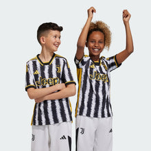 Load image into Gallery viewer, adidas Juventus Home Jersey Youth 2023/24 IB0490 Black/White/Yellow