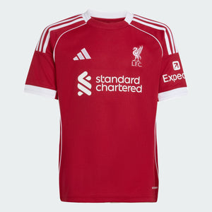 adidas Liverpool FC Youth 25/26 Home Jersey JV6436