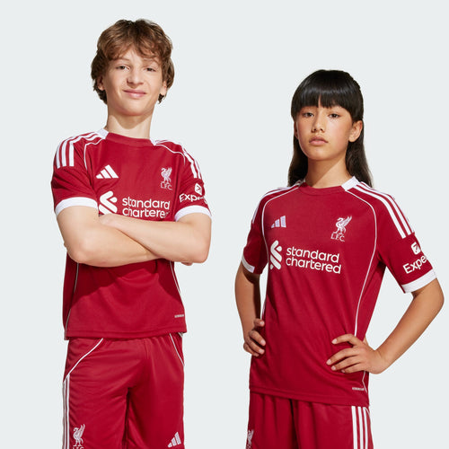 adidas Liverpool FC Youth 25/26 Home Jersey JV6436