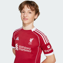 Load image into Gallery viewer, adidas Liverpool FC Youth 25/26 Home Jersey JV6436