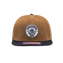 Load image into Gallery viewer, Fan Ink Manchester City “Cognac” SnapBack Hat MAN-2093-5611