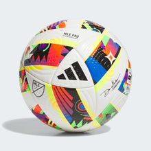 Load image into Gallery viewer, adidas MLS Pro Soccer Ball IP1625 White/Black/Solar Gold
