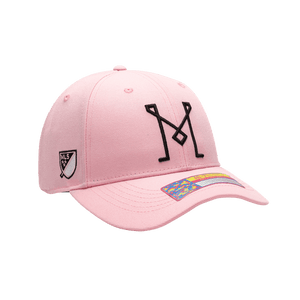 Fan Ink Inter Miami CF Standard Adjustable Hat MMIA-2071-5086 Pink