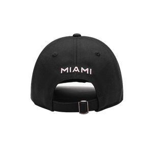 Fan Ink Inter Miami CF Standard Adjustable Hat MMIA-2071-5086 Black