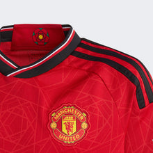 Load image into Gallery viewer, adidas Manchester United FC Home Juniors Replica Jersey 2023/24 IP1736 RED/BLACK