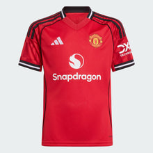 Load image into Gallery viewer, adidas Manchester United 25/26 Home Jersey Youth JP3013