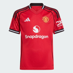 adidas Manchester United 25/26 Home Jersey Youth JP3013
