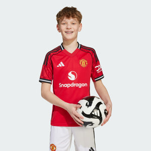 adidas Manchester United 25/26 Home Jersey Youth JP3013