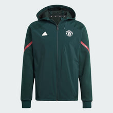 Load image into Gallery viewer, adidas Manchester United FC Designed For Gameday Full-Zip Hoodie IK8786 GREEN