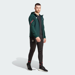 adidas Manchester United FC Designed For Gameday Full-Zip Hoodie IK8786 GREEN