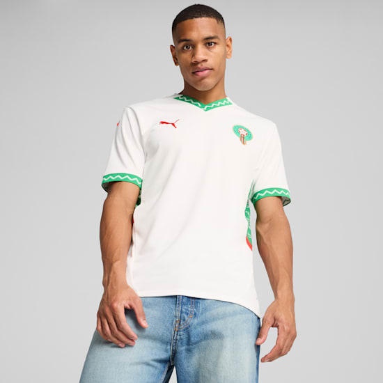 Puma Morocco 25 Away Soccer Jersey 777706 02 – Soccer Zone