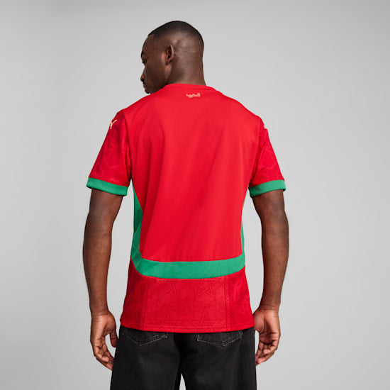 Puma Morocco 2025 Home Adult Jersey 777696 01 – Soccer Zone