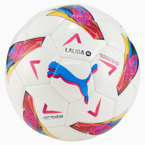 Puma Orbita LaLiga 1 MS Mini Soccer Ball 084111 01 White/ Multicolor