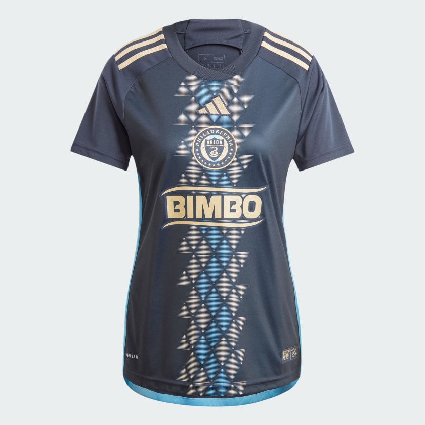 adidas Philadelphia Union Women’s Home Jersey IP5995 Night Navy/Gold