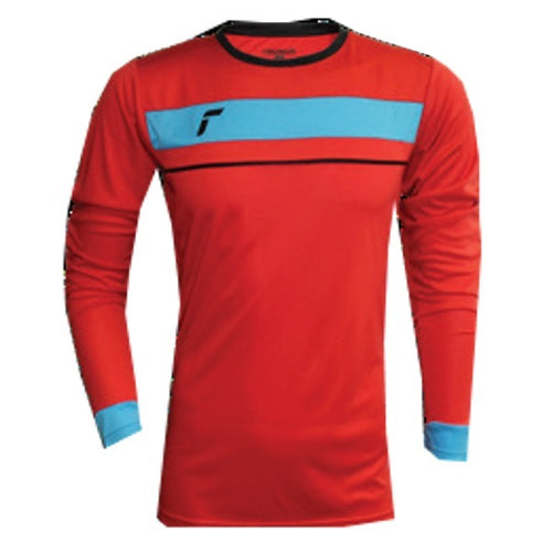 Reusch Keeper Longsleeve Padded Jersey 5211700 3001 RED/BLUE