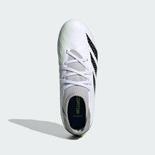 Load image into Gallery viewer, adidas Predator Accuracy.3 Firm Ground Juniors Soccer Cleats IE9504 Cloud White/Black/Lucid Lemon