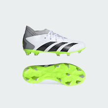 Load image into Gallery viewer, adidas Predator Accuracy.3 Firm Ground Juniors Soccer Cleats IE9504 Cloud White/Black/Lucid Lemon