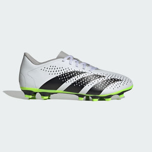 adidas Predator Accuracy.4 FxG Soccer Cleats GZ0013 Cloud White/Black/Lucid Lemon