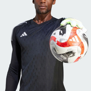 adidas Predator Competition Soccer Goalkeeper Gloves IA0881 White/Lucid Lemon/Black