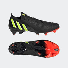 Load image into Gallery viewer, adidas Predator Edge.1 Low FG Soccer Cleats GW1023 BLACK/YELLOW