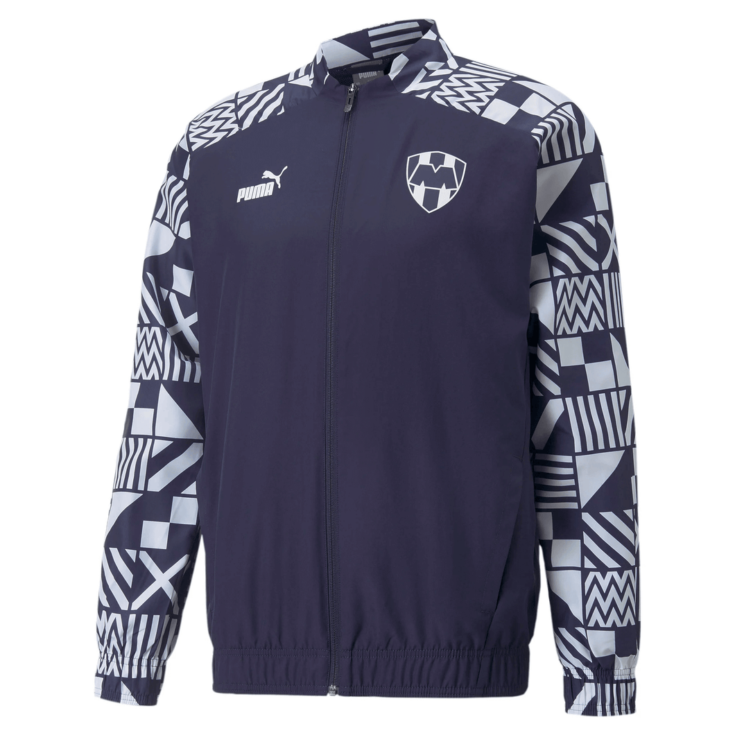 Puma Monterrey Prematch Jacket 767461 01 BLUE/WHITE