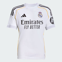 Load image into Gallery viewer, adidas Real Madrid 25/26 Home Jersey Kids JN8887