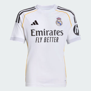 adidas Real Madrid 25/26 Home Jersey Kids JN8887