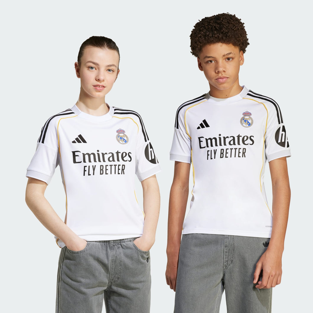 adidas Real Madrid 25/26 Home Jersey Kids JN8887