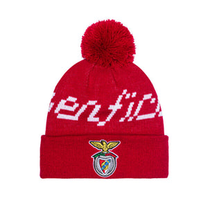 Benfica Pom Beanie Red/White