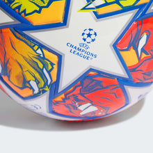 Load image into Gallery viewer, adidas UCL 23/24 Knockout Mini Soccer Ball IN9337 White/ Glow Blue/Flash Orange