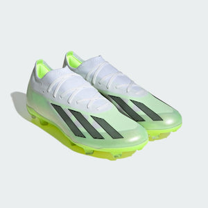 adidas X CrazyFast.2 Firm Ground Soccer Cleats HQ4533 Cloud White/Black/Lucid Lemon