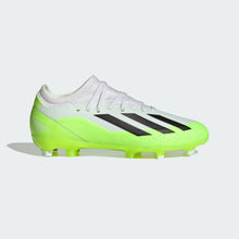 Load image into Gallery viewer, adidas X CrazyFast.3 Firm Ground Soccer Juniors Cleats ID9352 Cloud White/Black/Lucid Lemon