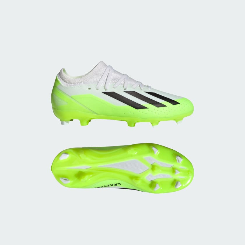 adidas X CrazyFast.3 Firm Ground Soccer Juniors Cleats