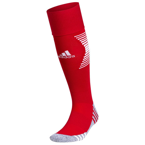 adidas Team Speed Soccer Socks 5153861- Red/White