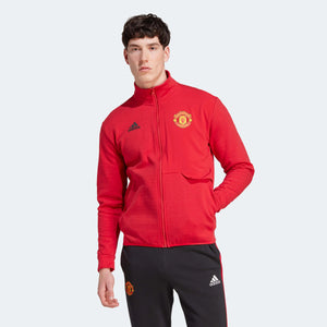 adidas Manchester United FC 23/24 Anthem Jacket Adult IA8564 RED