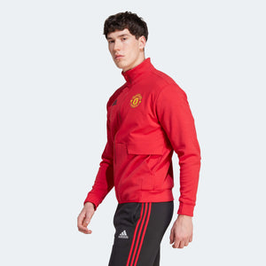 adidas Manchester United FC 23/24 Anthem Jacket Adult IA8564 RED