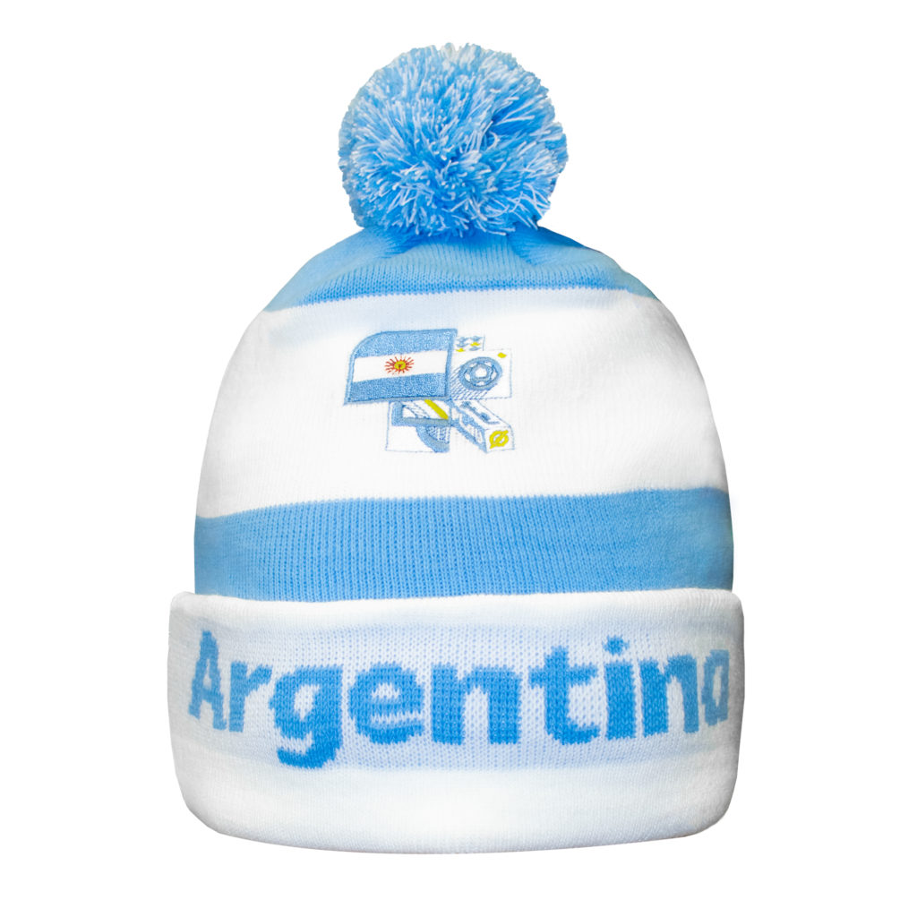 FIFA WC Argentina Pom Beaniie