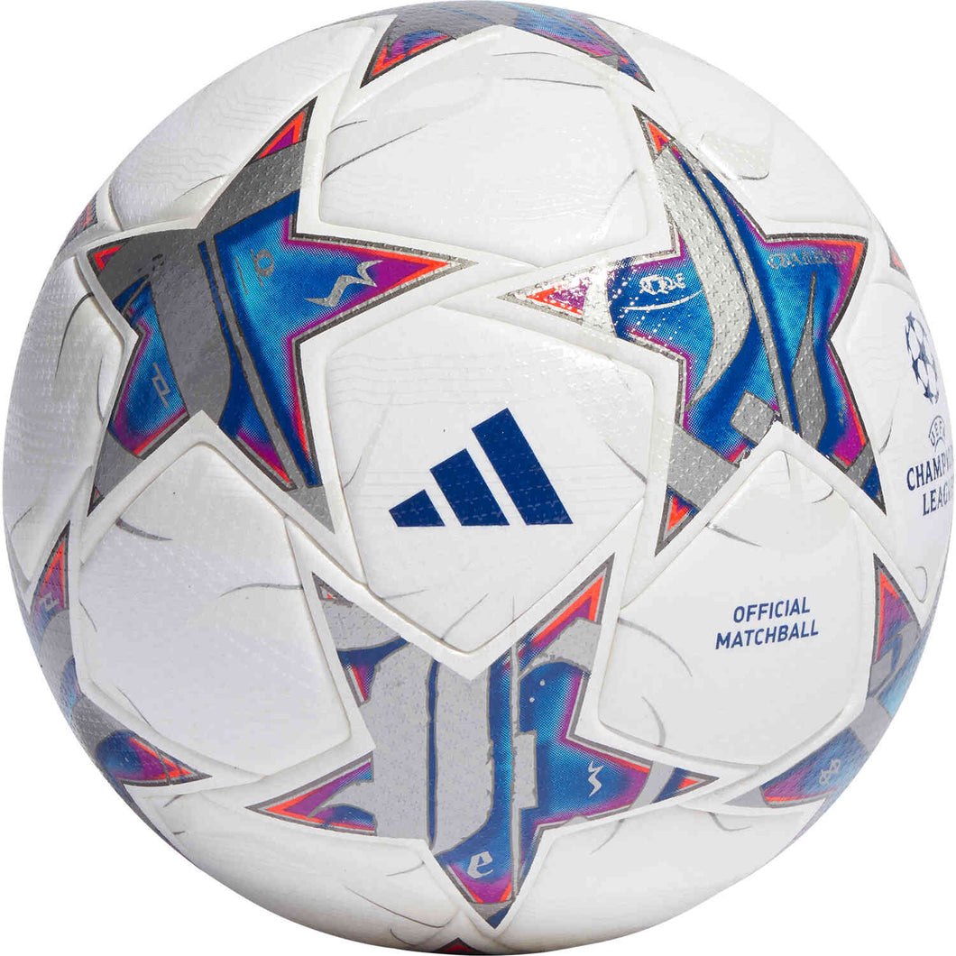 adidas UEFA Champions League Official Pro Match Ball IA0953 WHITE/SILVER/BLUE