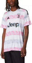 Load image into Gallery viewer, Adidas Juventus FC Adult Away Jersey 2023/24 HR8255 WHITE/BLACK/PINK