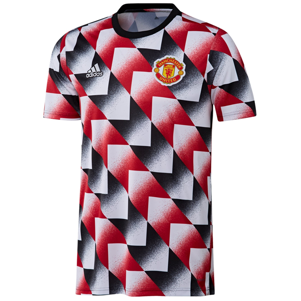 adidas Manchester United FC Preshirt H56682 RED/WHITE/BLACK