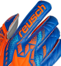 Load image into Gallery viewer, Reusch Attrakt Grip Junior Goalkeeper Gloves - 5572815