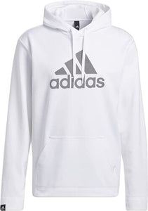 adidas Men’s Game and Go Pullover Hoodie GT0052 WHITE/BLACK