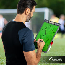 Load image into Gallery viewer, Champion Sports 2-Sided Dry-Erase Soccer Coaches Board SCBOARD