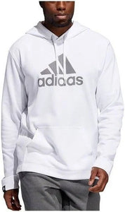 adidas Men’s Game and Go Pullover Hoodie GT0052 WHITE/BLACK