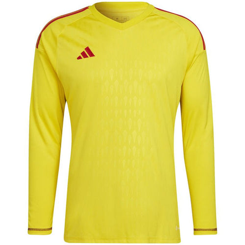 adidas Adult Tiro 23 Competition Long Sleeve Goalkeeper Jersey HK7696 Yellow